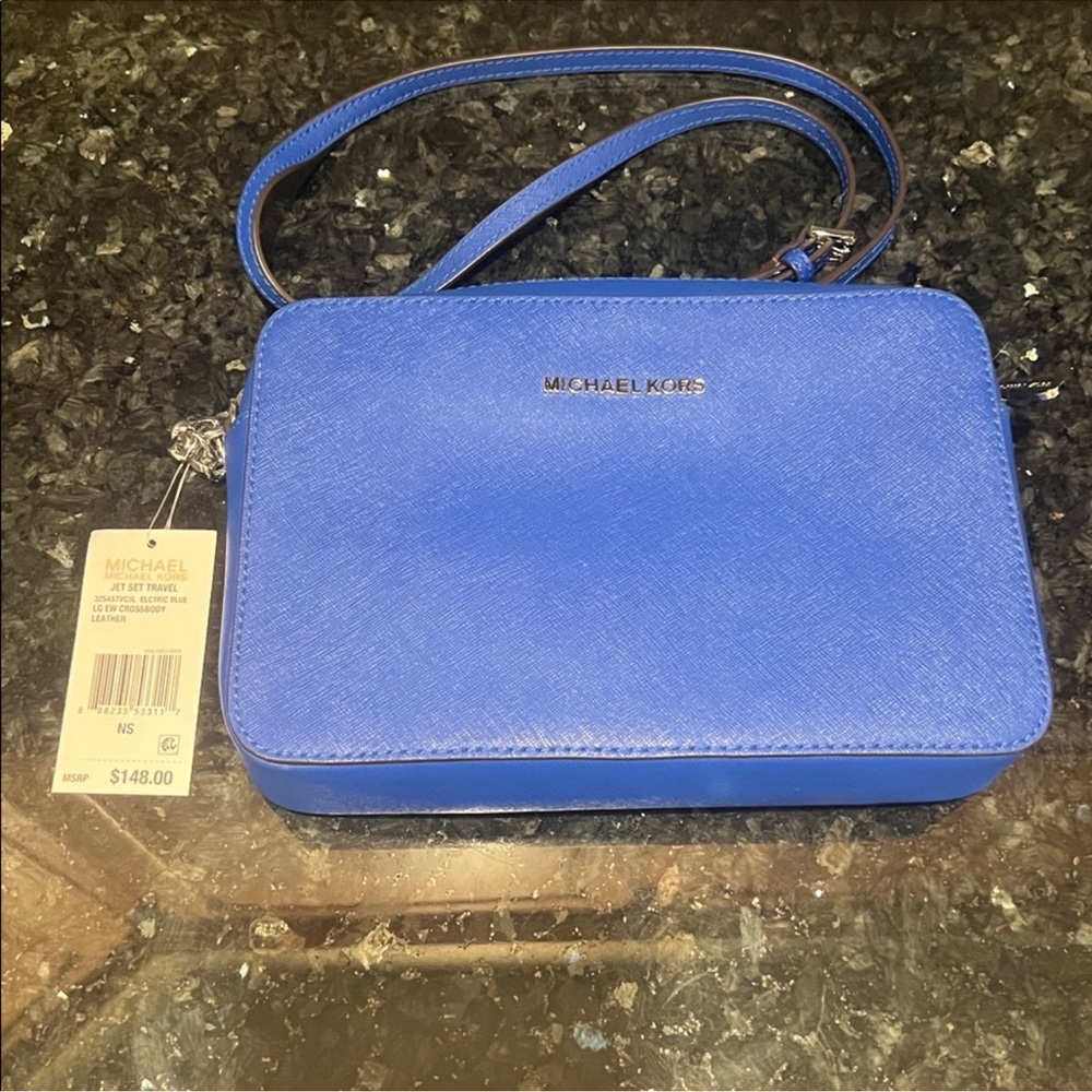 Michael Kors Royal Blue Crossbody Bag